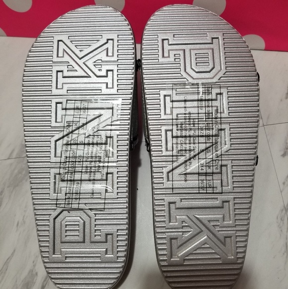 NWT!  PINK VS SINGLE STRAP SLIDES - Picture 5 of 5